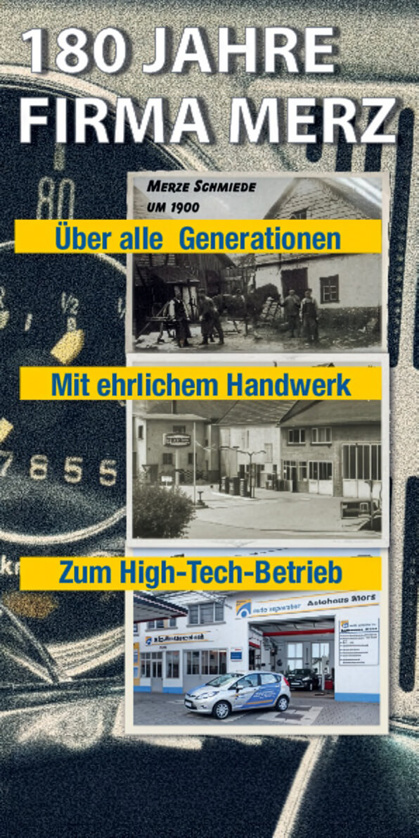 180 Jahre Geschichte des Autohauses Merz Bild: 180 Jahre Geschichte des Autohauses Merz